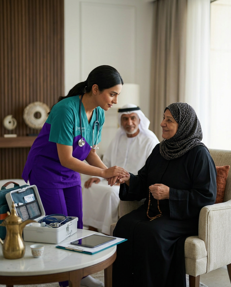 The Bayti Home Healthcare clinical team