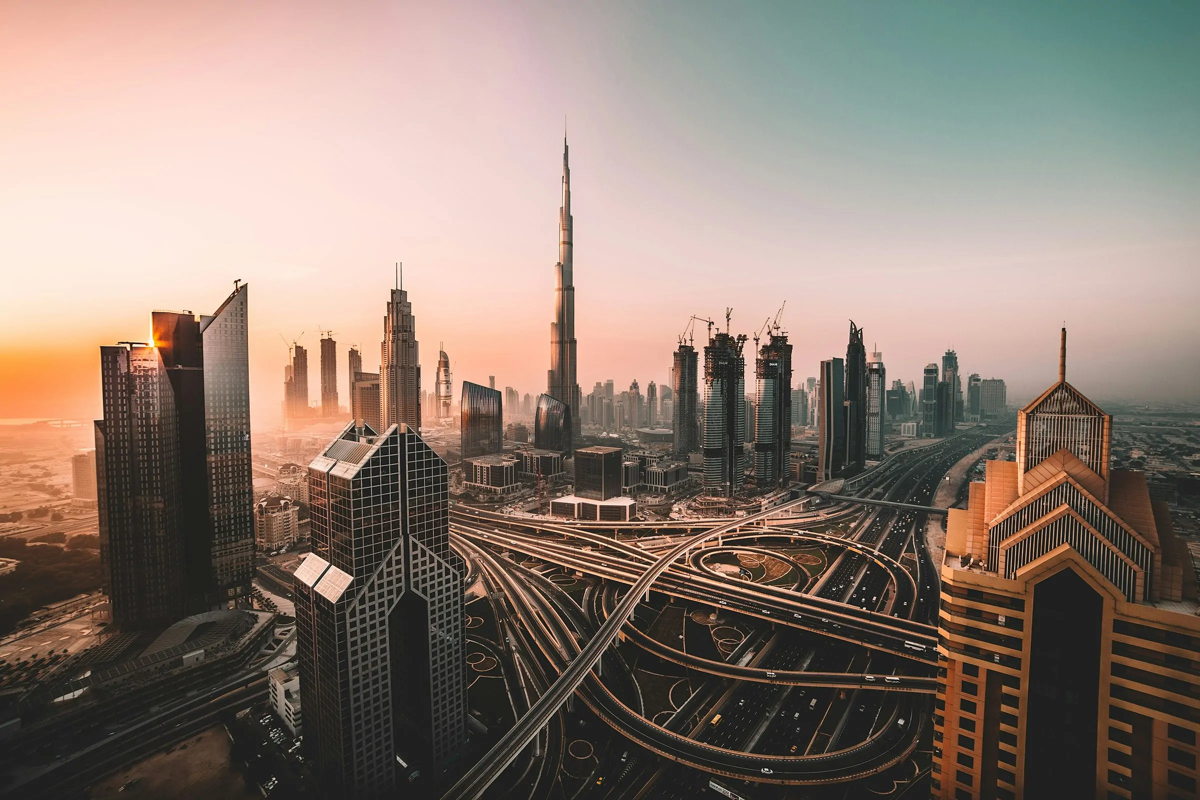 Dubai skyline — care delivered across the city